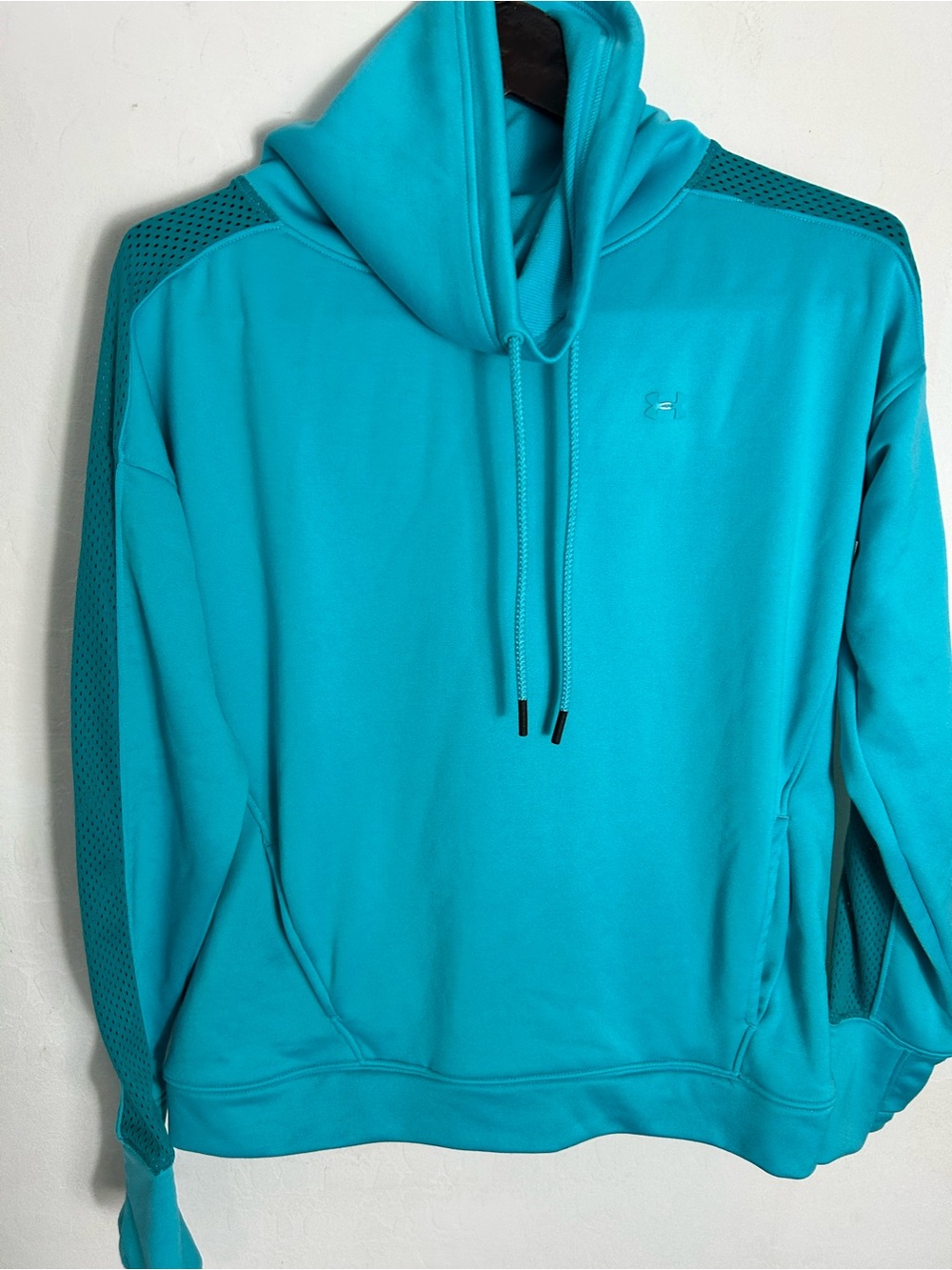 Under Armour Teal Hooded Pullover - Picture 2 of 12